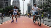 Até o último domingo, os carros podiam voltar a circular na avenida após as 18h. André Tambucci/Fotos Públicas